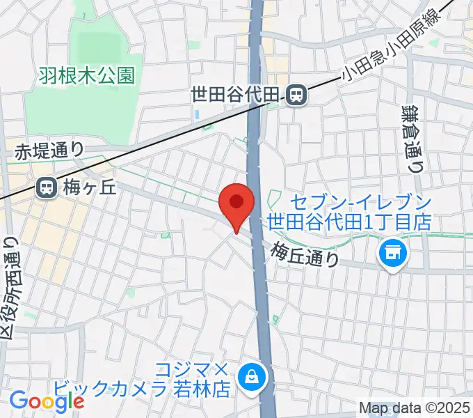 big turtle STUDIOSの地図