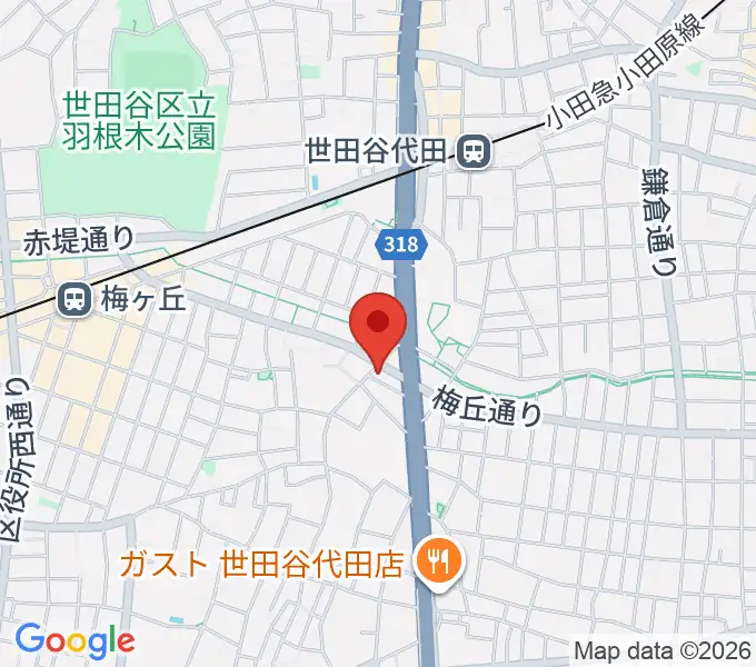 big turtle STUDIOSの地図