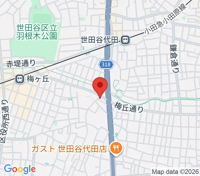 big turtle STUDIOSの地図