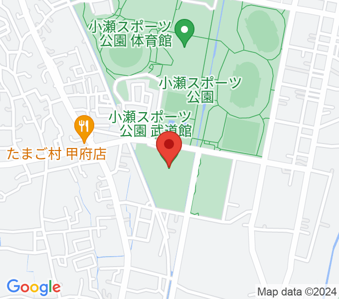 小瀬スポーツ公園武道館の場所