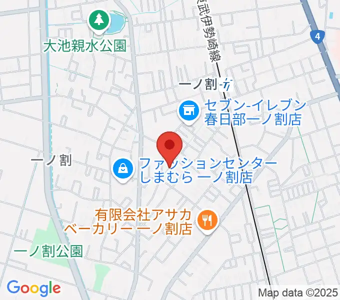 ヴァイオリン工房 IL VIOLINOの地図
