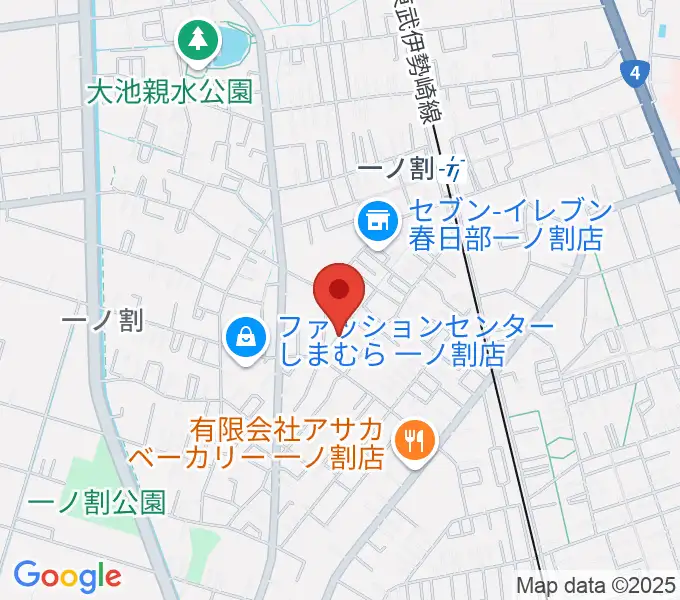 ヴァイオリン工房 IL VIOLINOの地図