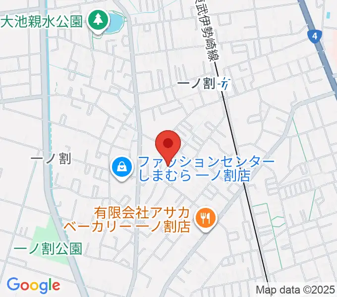 ヴァイオリン工房 IL VIOLINOの地図