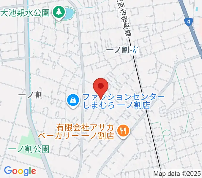 ヴァイオリン工房 IL VIOLINOの地図