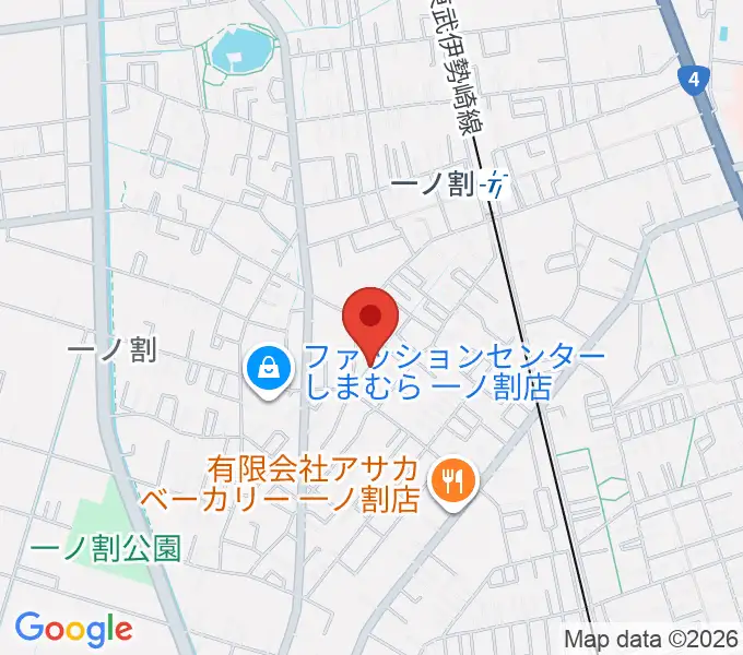 ヴァイオリン工房 IL VIOLINOの地図