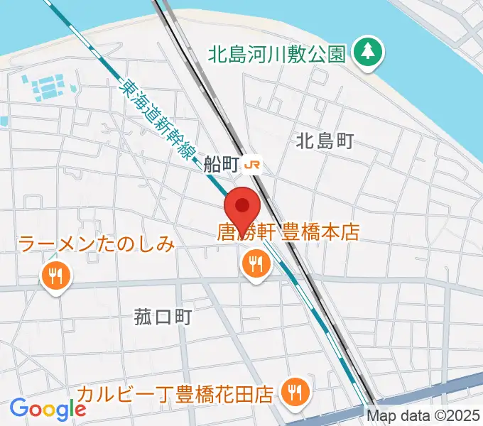 ファーストミュージックの地図