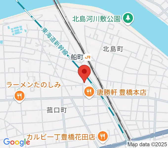 ファーストミュージックの地図
