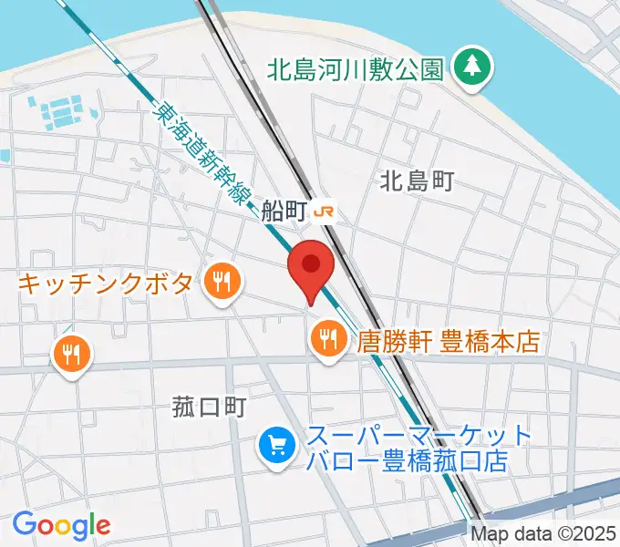 ファーストミュージックの地図