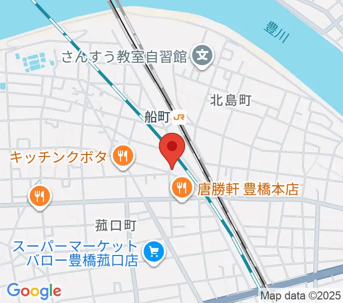 ファーストミュージックの地図