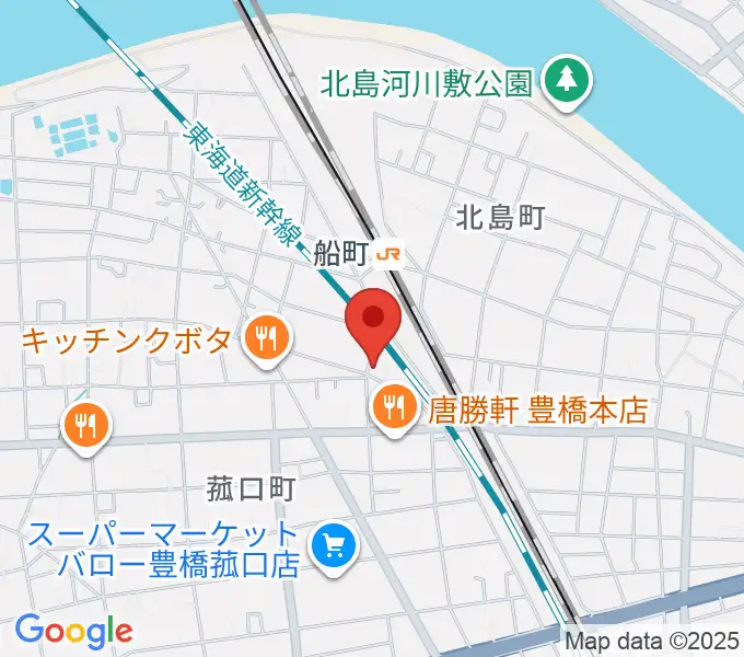 ファーストミュージックの地図