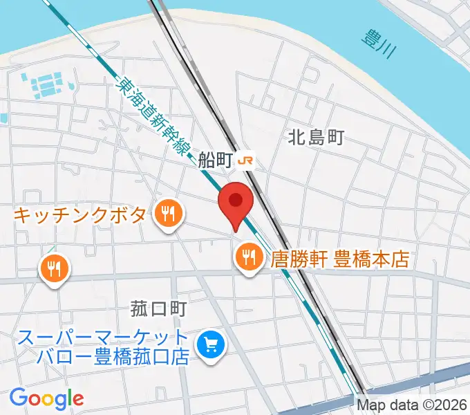 ファーストミュージックの地図