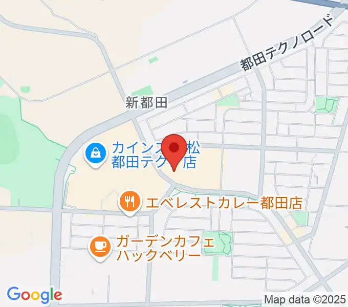 サーラ音楽ホールの地図