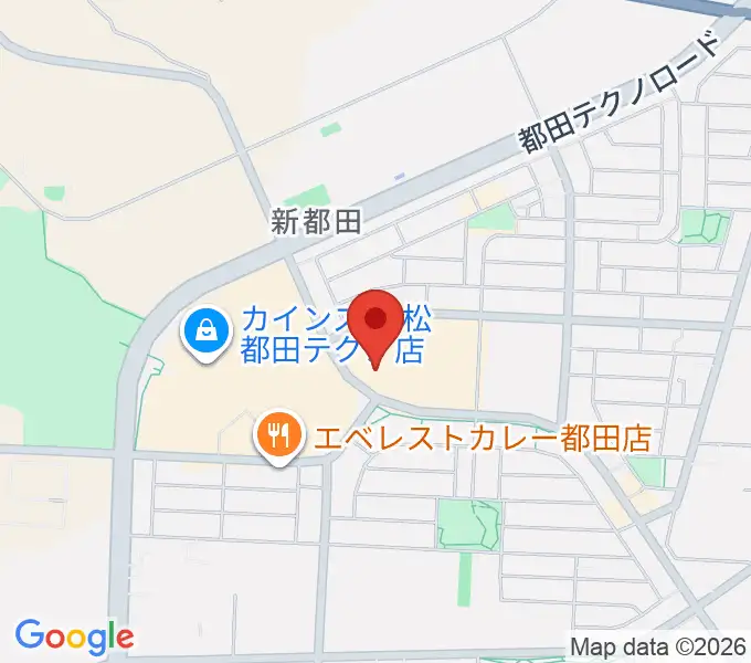 サーラ音楽ホールの地図