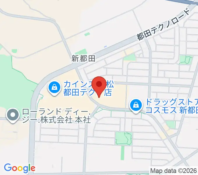 サーラ音楽ホールの地図