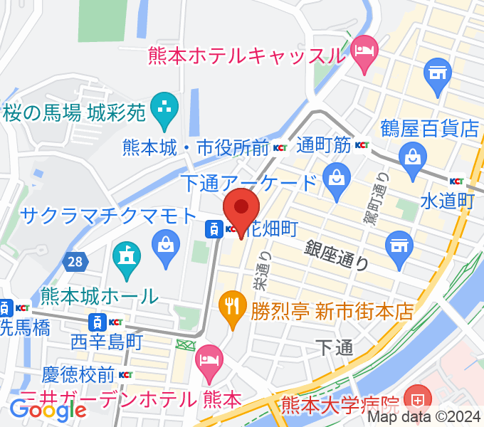 熊本FACTORの場所