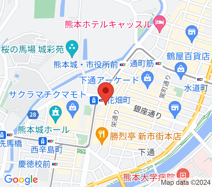熊本FACTORの場所