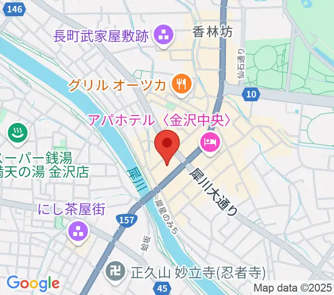 片町ashの地図