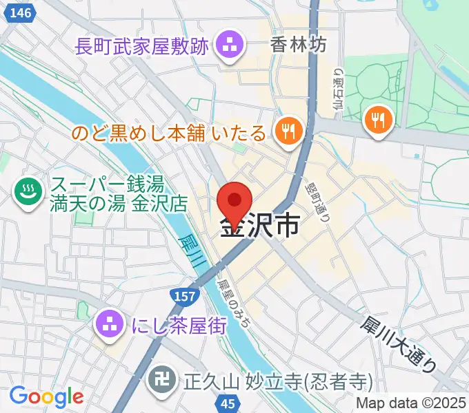 片町ashの地図