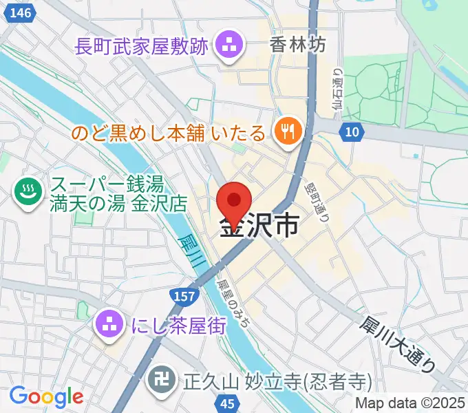 片町ashの地図