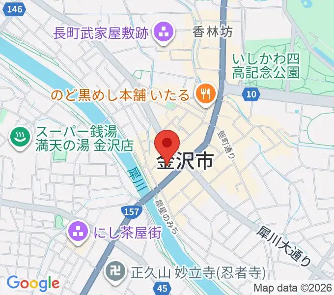 片町ashの地図