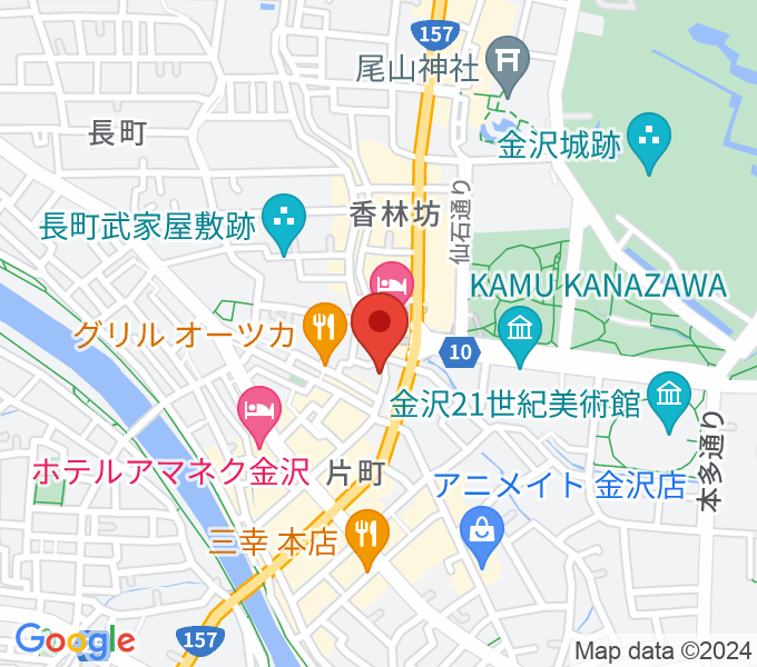金沢MINSHIAの場所