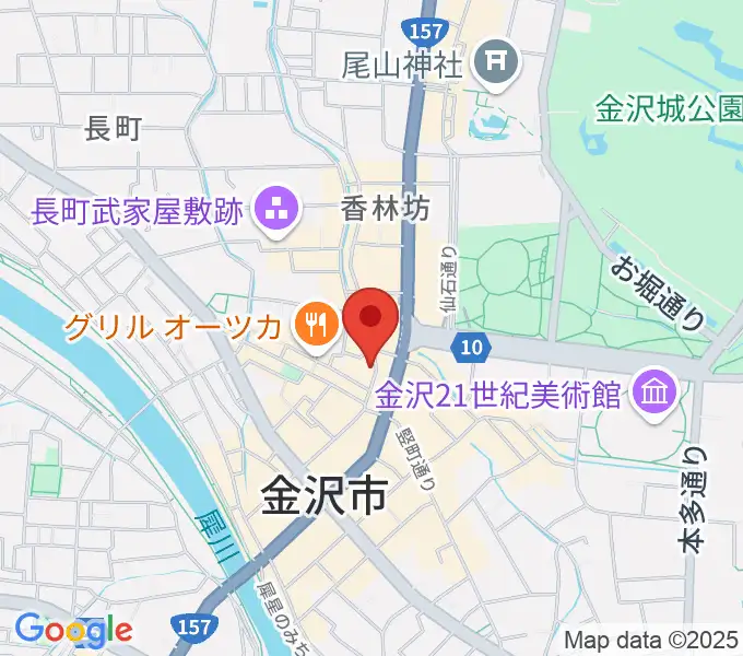 金沢MINSHIAの地図