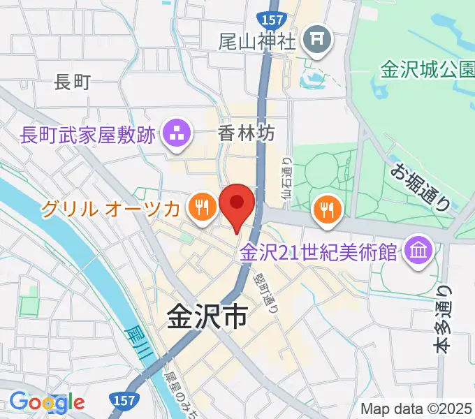 金沢MINSHIAの地図