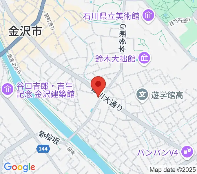 エスタシオレコーズの地図