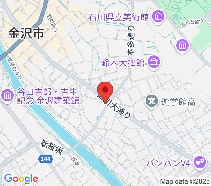 エスタシオレコーズの地図