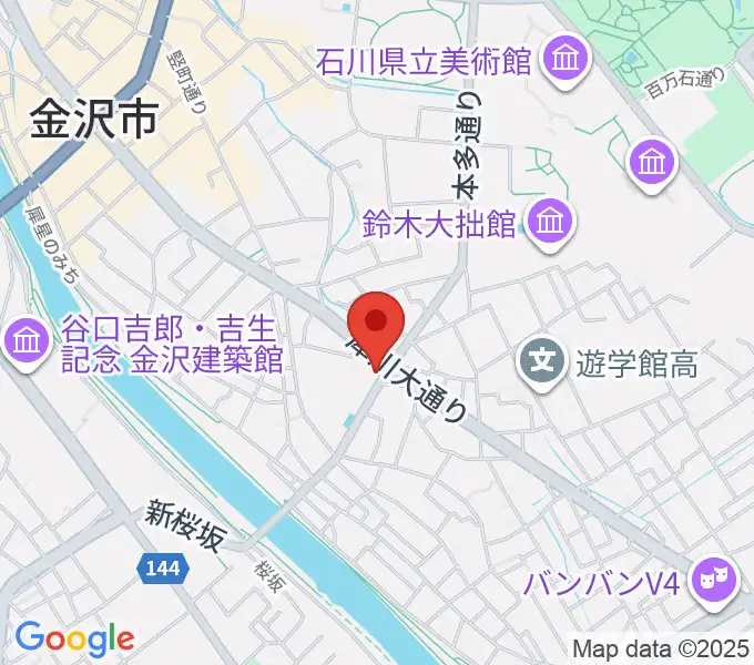 エスタシオレコーズの地図
