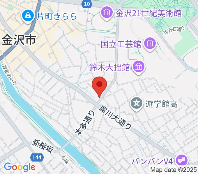 道草カフェ・アルプの地図