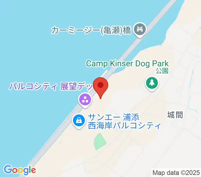 ローソン・ユナイテッドシネマPARCO CITY浦添の地図