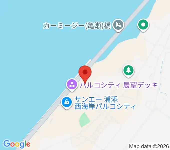 ローソン・ユナイテッドシネマPARCO CITY浦添の地図