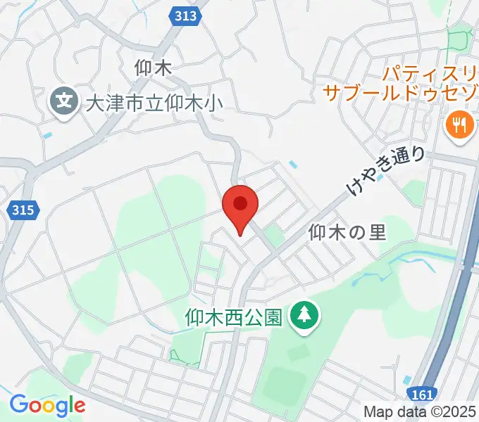 大崎晶子ピアノエレクトーン教室の地図