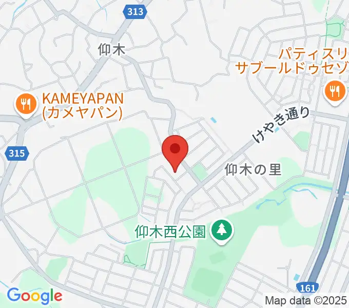大崎晶子ピアノエレクトーン教室の地図
