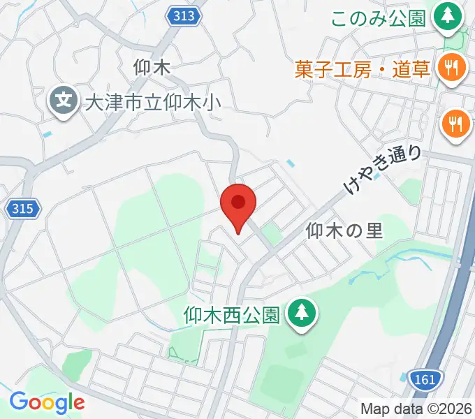 大崎晶子ピアノエレクトーン教室の地図