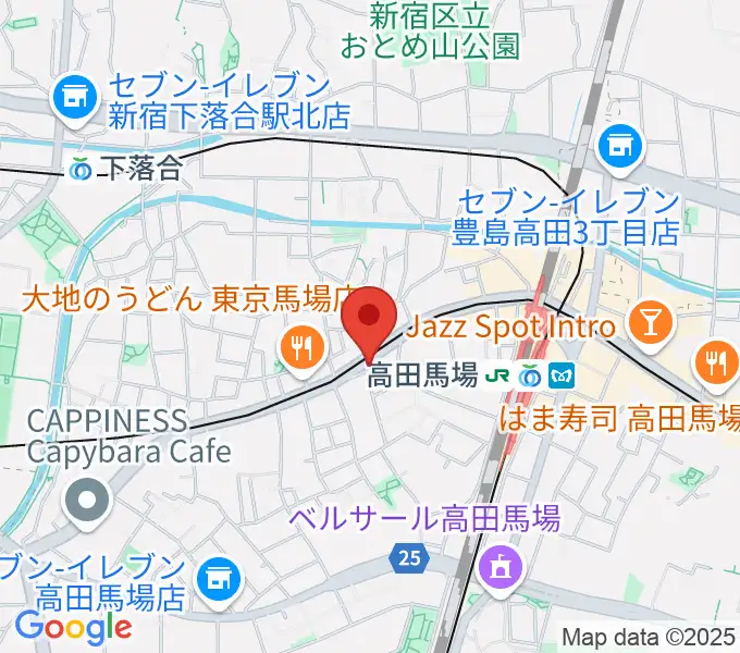 高田馬場フェリーハ音楽教室の地図