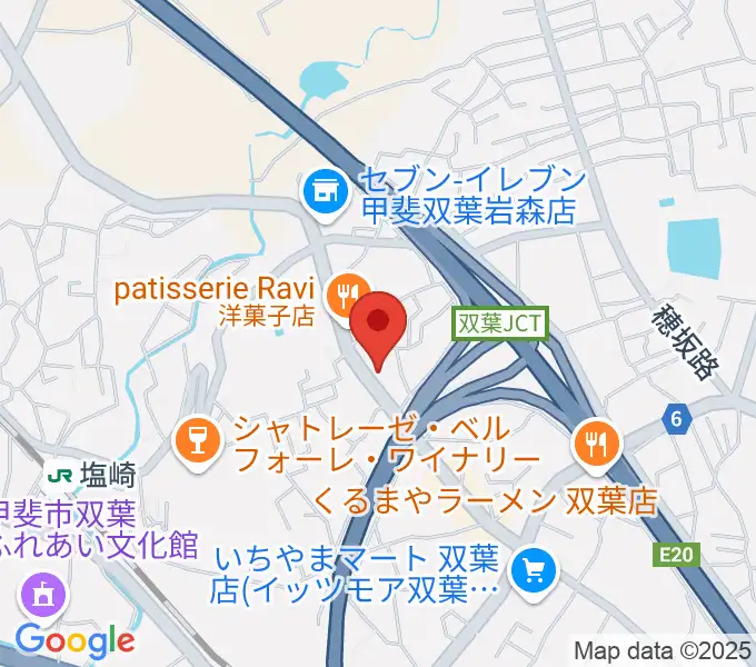 iB MUSIC STUDIOの地図