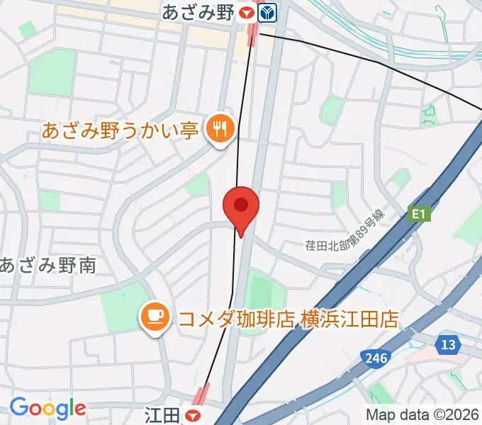 sound studio U-Beの地図