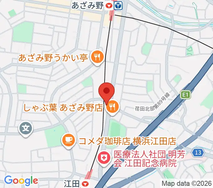 sound studio U-Beの地図