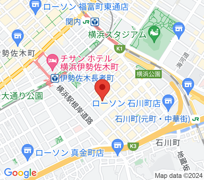 横浜武道館の場所