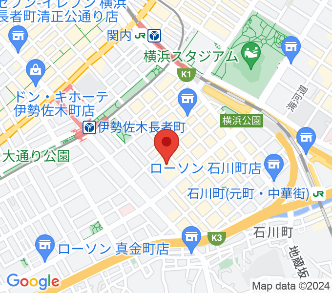 横浜武道館の場所