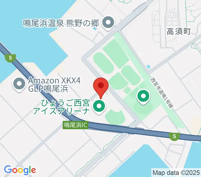 ライフパートナーアリーナの地図