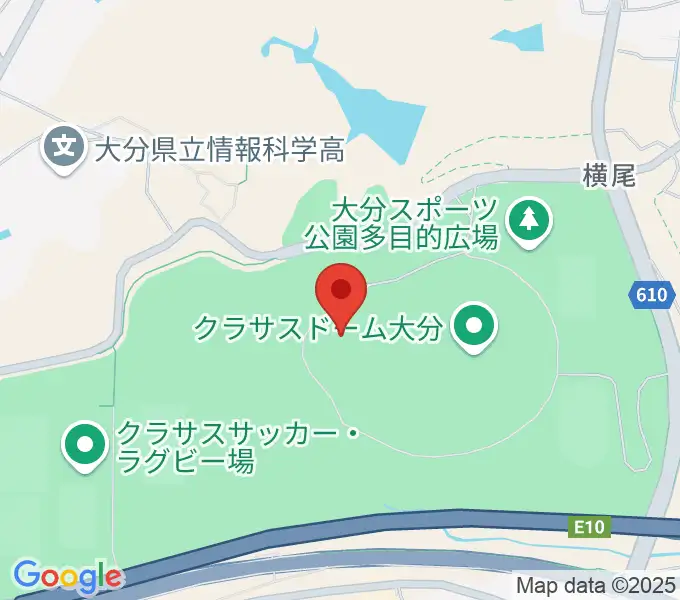 クラサス武道スポーツセンターの地図