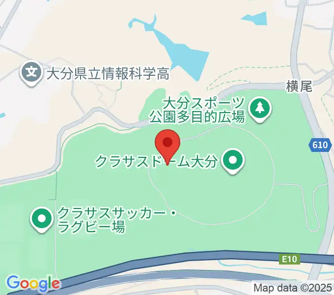 クラサス武道スポーツセンターの地図
