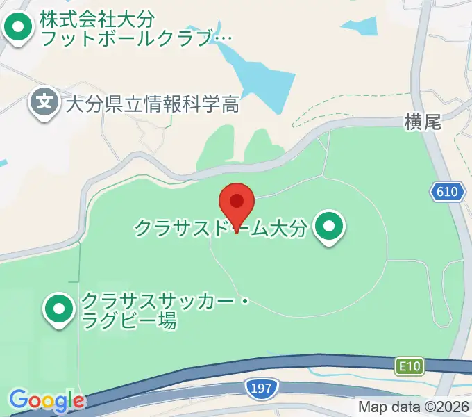 クラサス武道スポーツセンターの地図