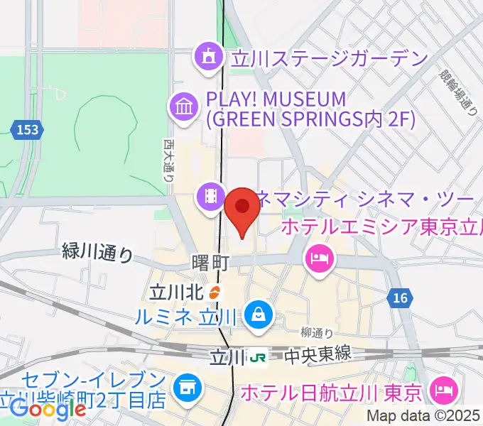 キノシネマ立川高島屋S.C.館の地図