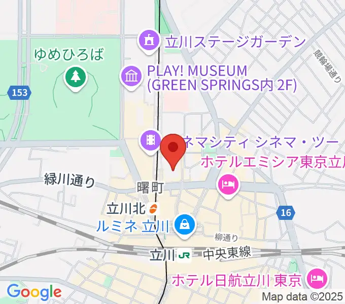 キノシネマ立川高島屋S.C.館の地図