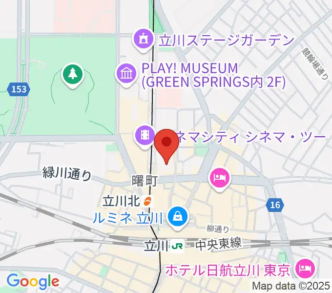 キノシネマ立川高島屋S.C.館の地図