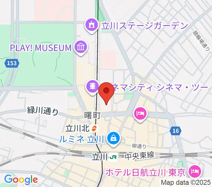 キノシネマ立川高島屋S.C.館の地図